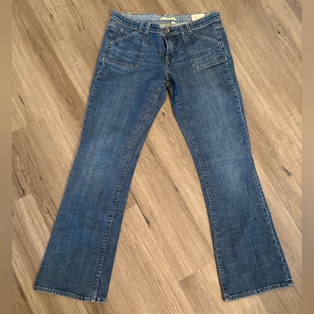 GAP Women's Flare Jeans in Classic Blue